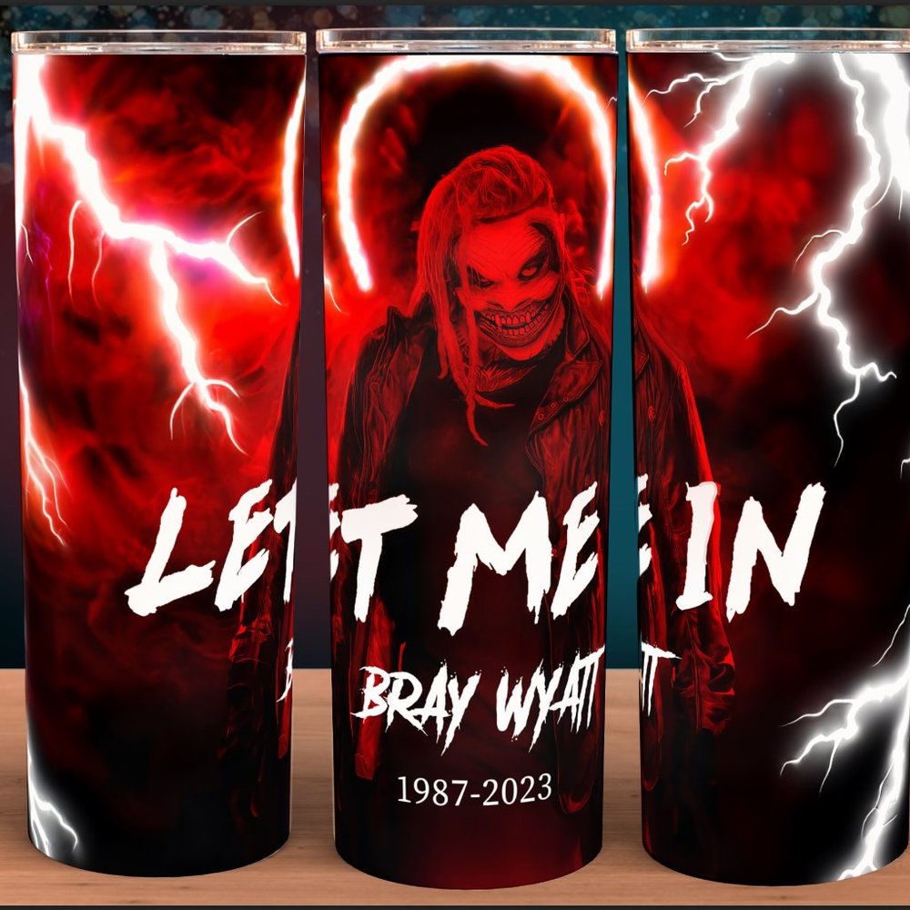 Bray Wyatt The Fiend RIP Wrestling Horror Cup Mug Tumbler 20oz